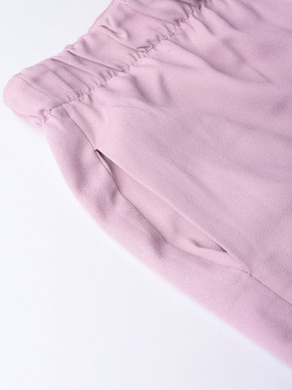 Women's Lavender Palazzo Pants