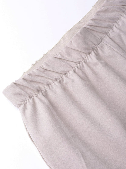 Women's Mauve Palazzo Pants