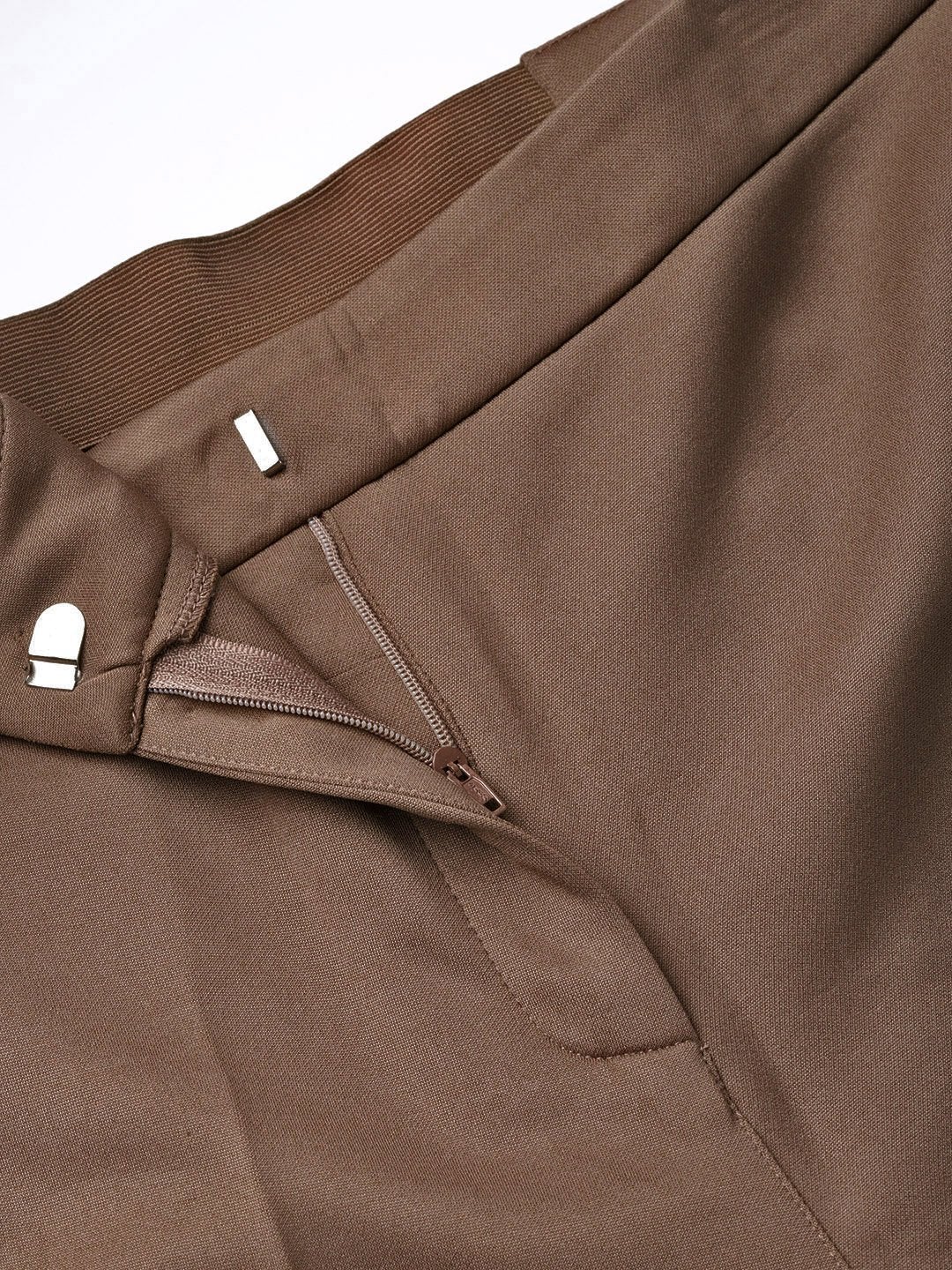 Women's Brown Tapered Pant