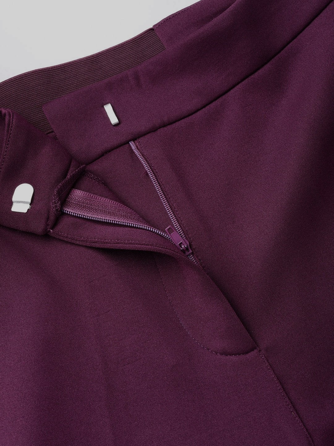 Women's Purple Tapered Pant