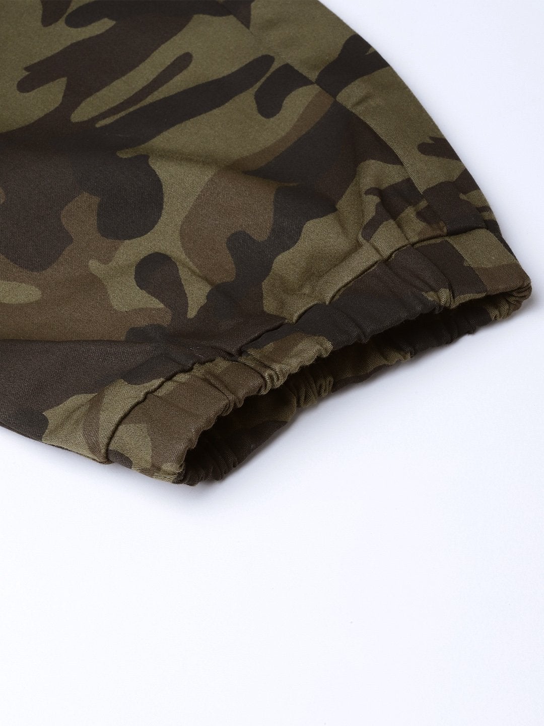 Women's Green Camouflage Jogger Pant
