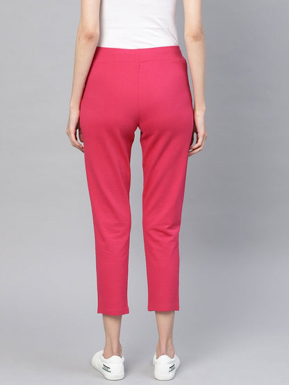 Women's Fuchsia Drawstring Pants
