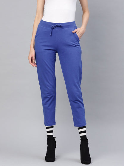 Women's Royal Blue Drawstring Pants