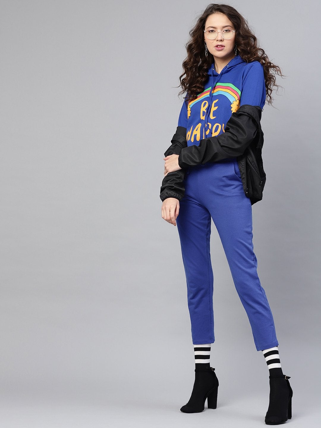 Women's Royal Blue Drawstring Pants
