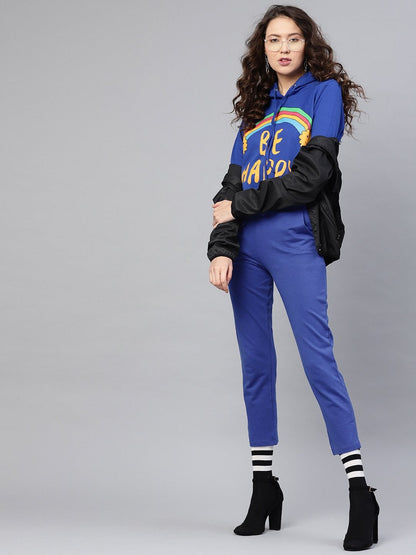 Women's Royal Blue Drawstring Pants