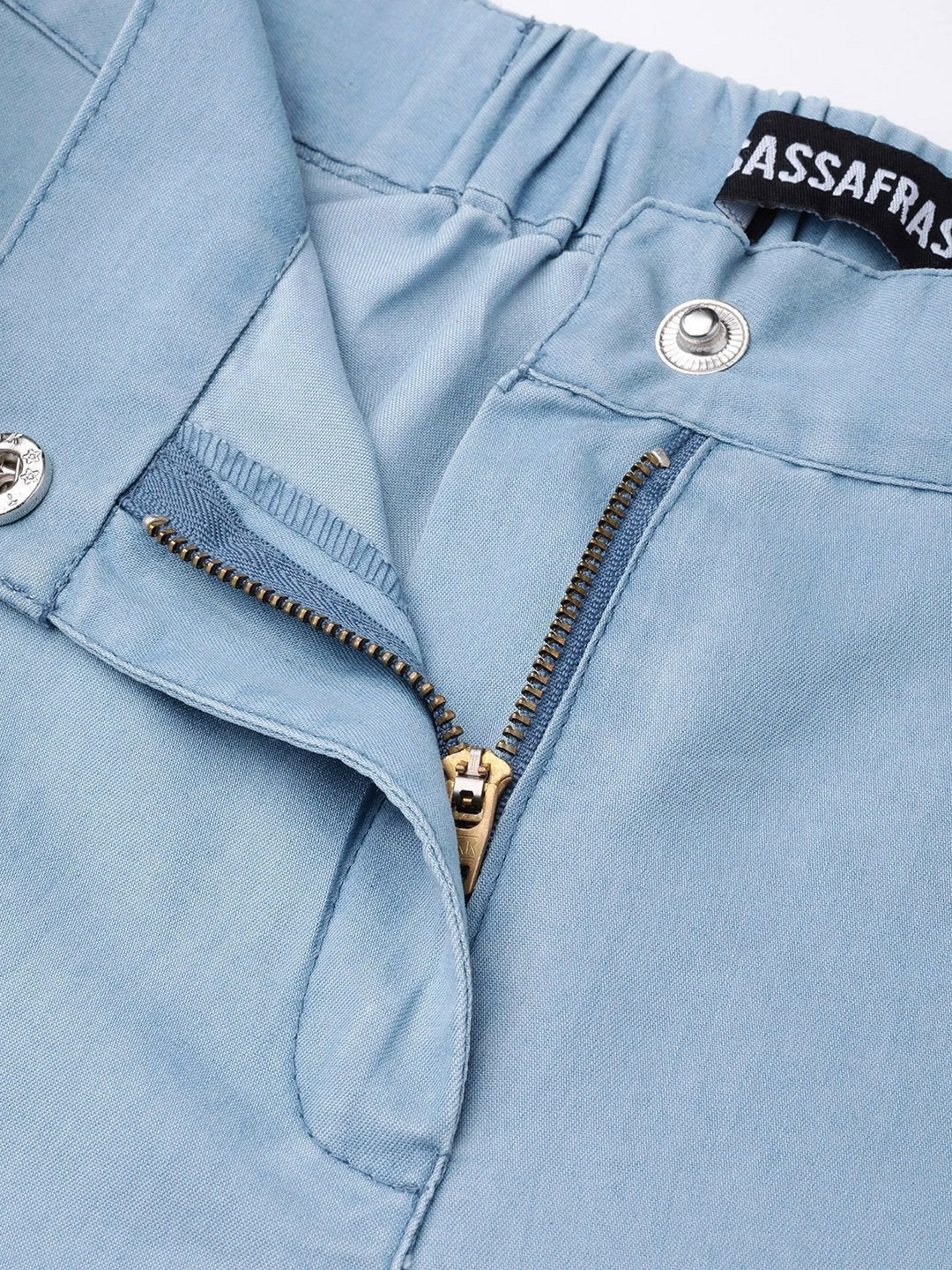 Women's Light Blue Denim Pants
