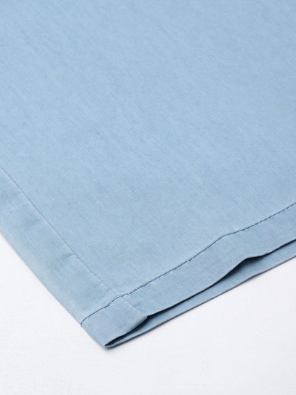 Women's Light Blue Denim Pants
