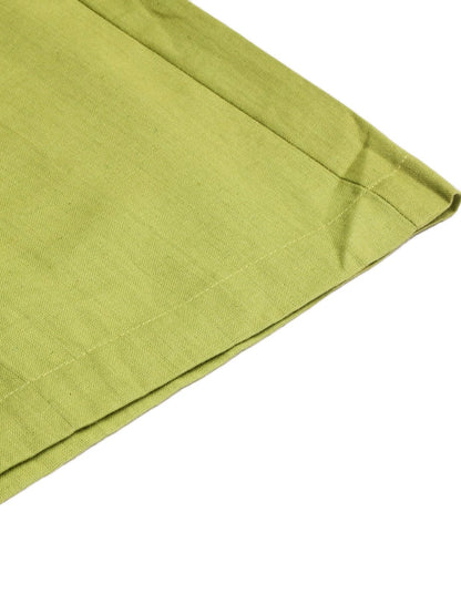 Women's Mint Green Pocket Bag Flare Pant