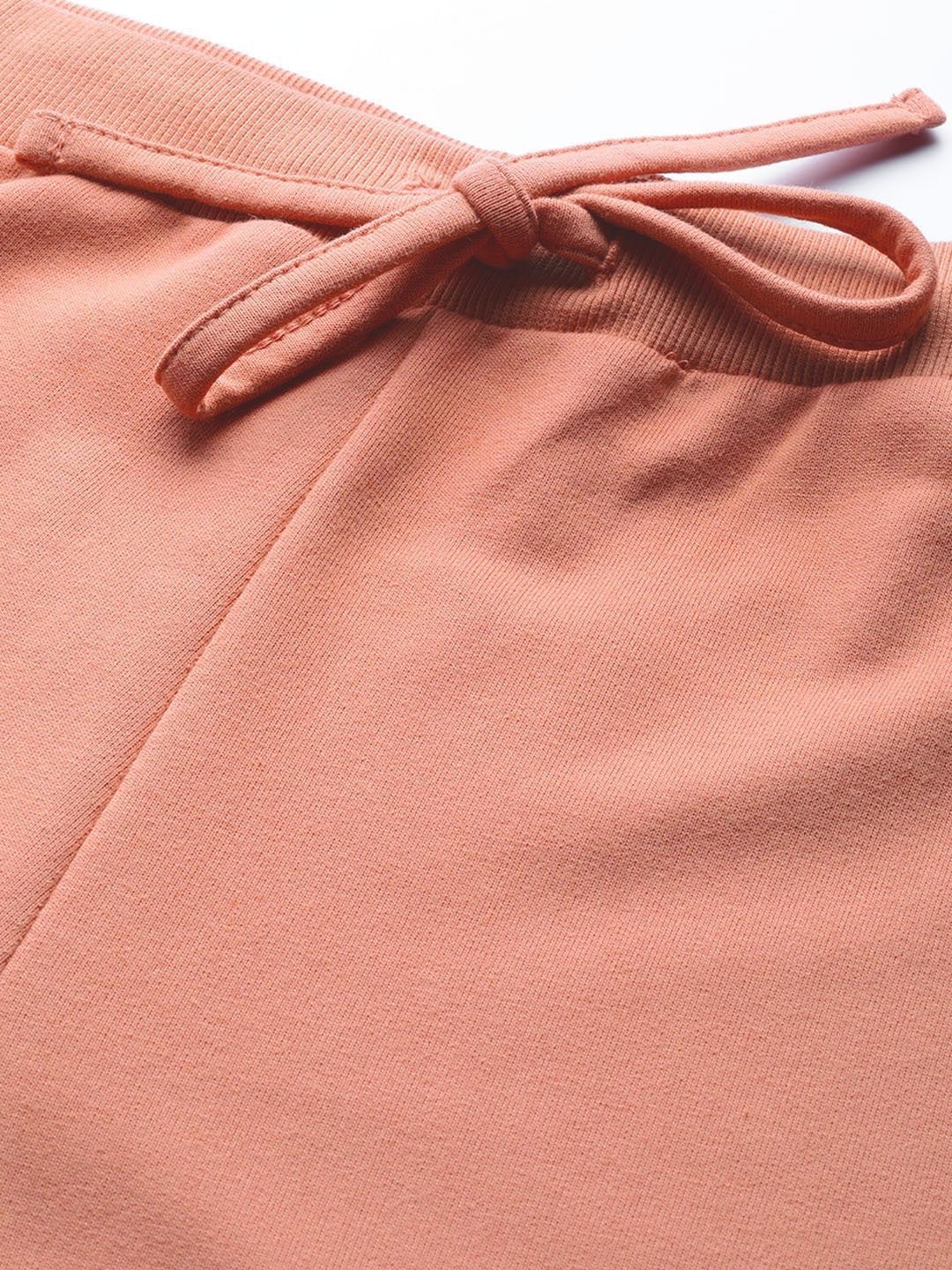 Women's Peach Terry Side Tape Drawstring Pants
