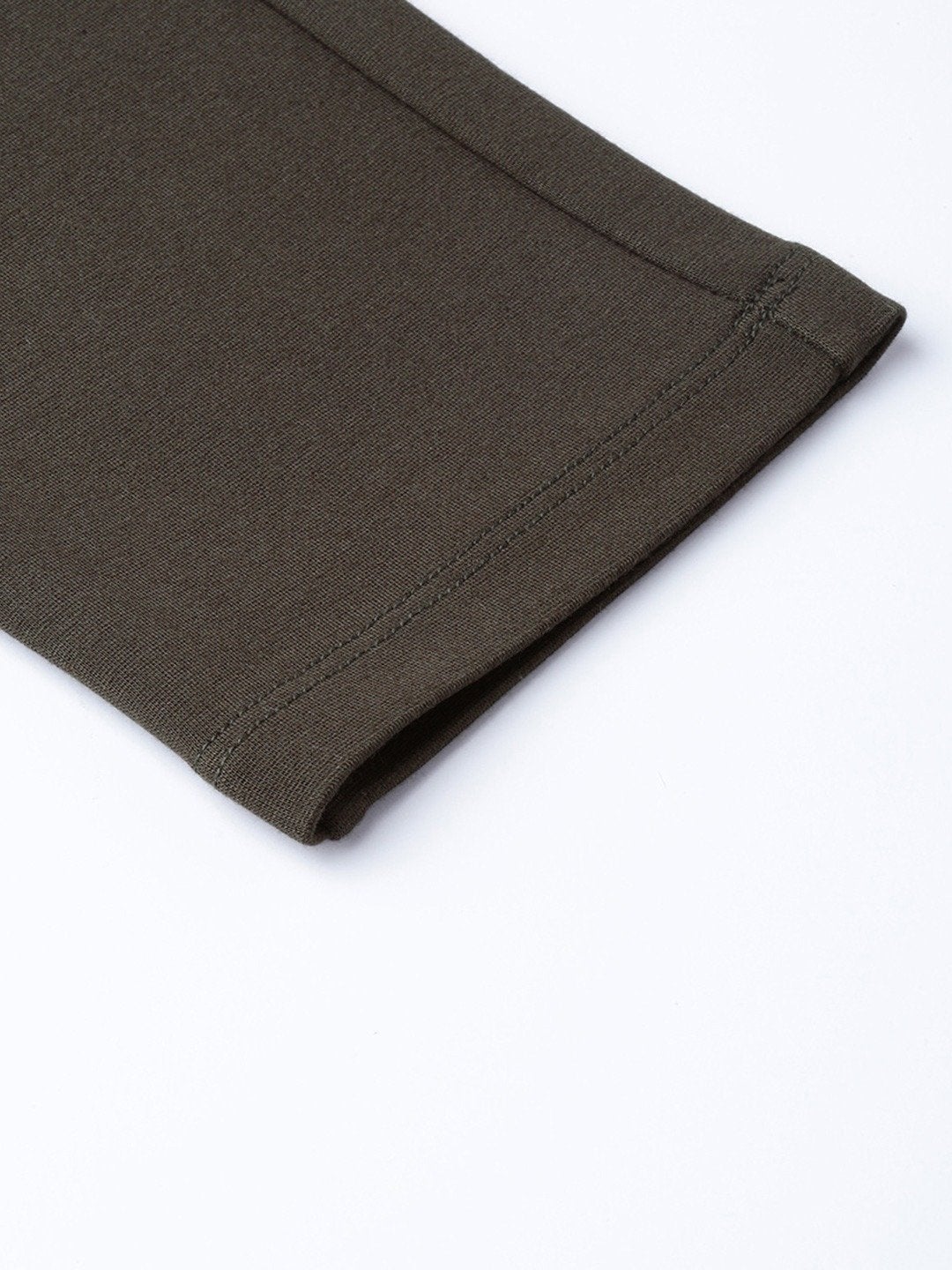 Women's Olive Pocket Chain Detail Jeggings
