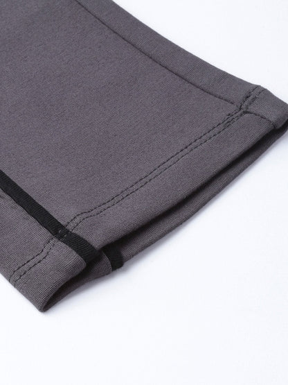 Women's Grey Double Piping Detail Jeggings