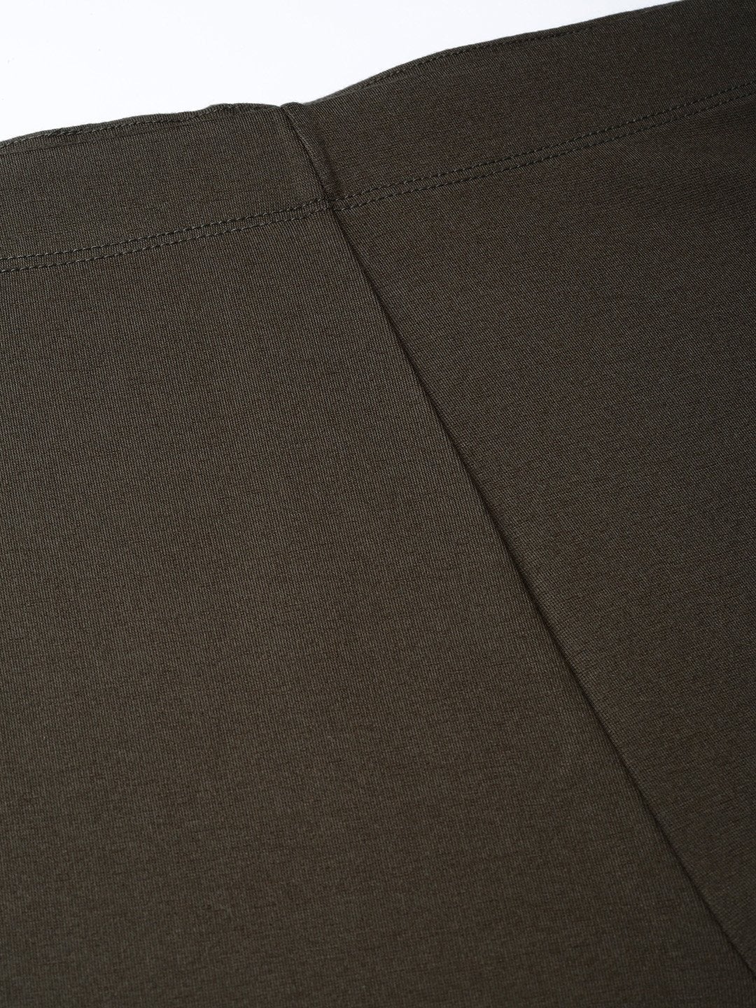 Women's Olive Side Tape Jeggings