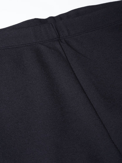 Women's Navy Side Tape Jeggings