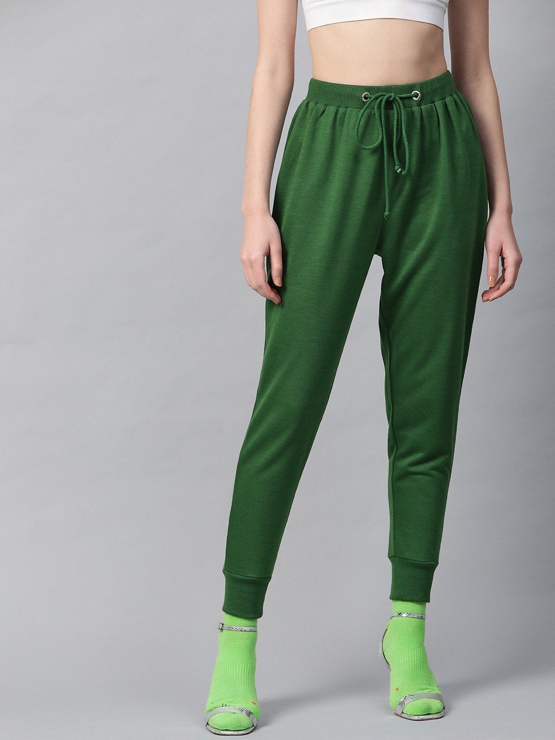 Women's Emerald Inlay Pocket Terry Jogger Pants