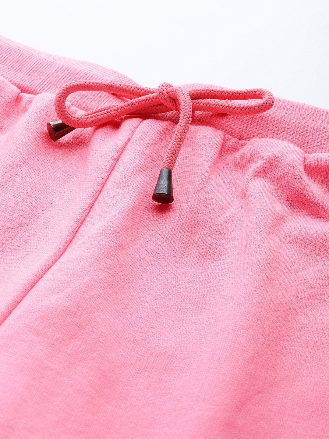Women's Pink Flared Sweat Pants