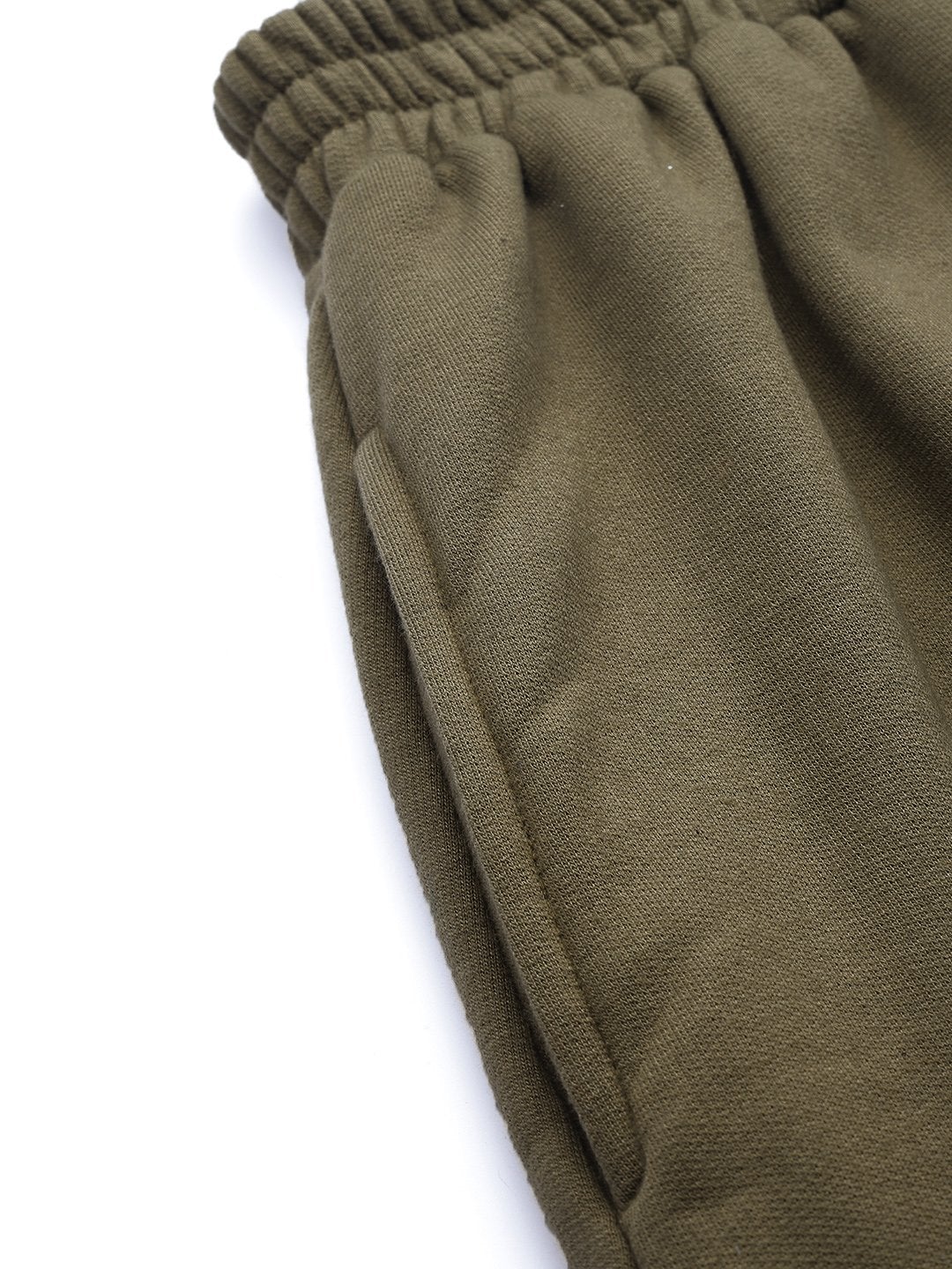 Women's Olive Fleece Jogger