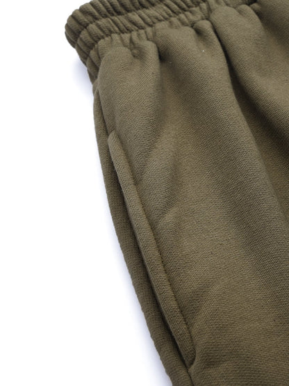 Women's Olive Fleece Jogger