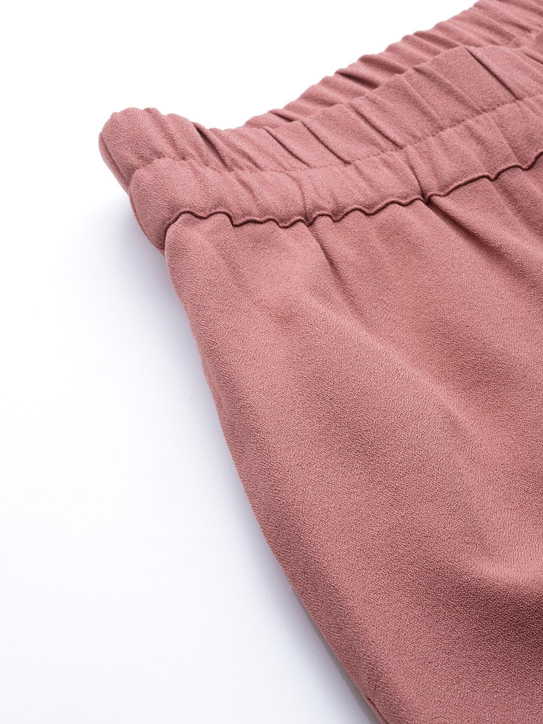 Women's Pink Roll Up Pants