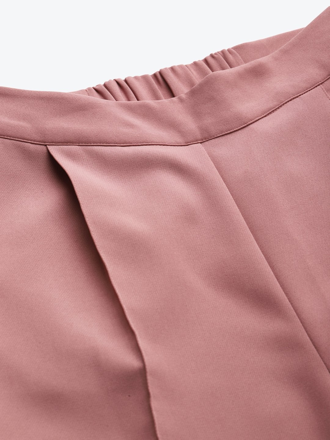 Women's Pink Tailored Fit Pants