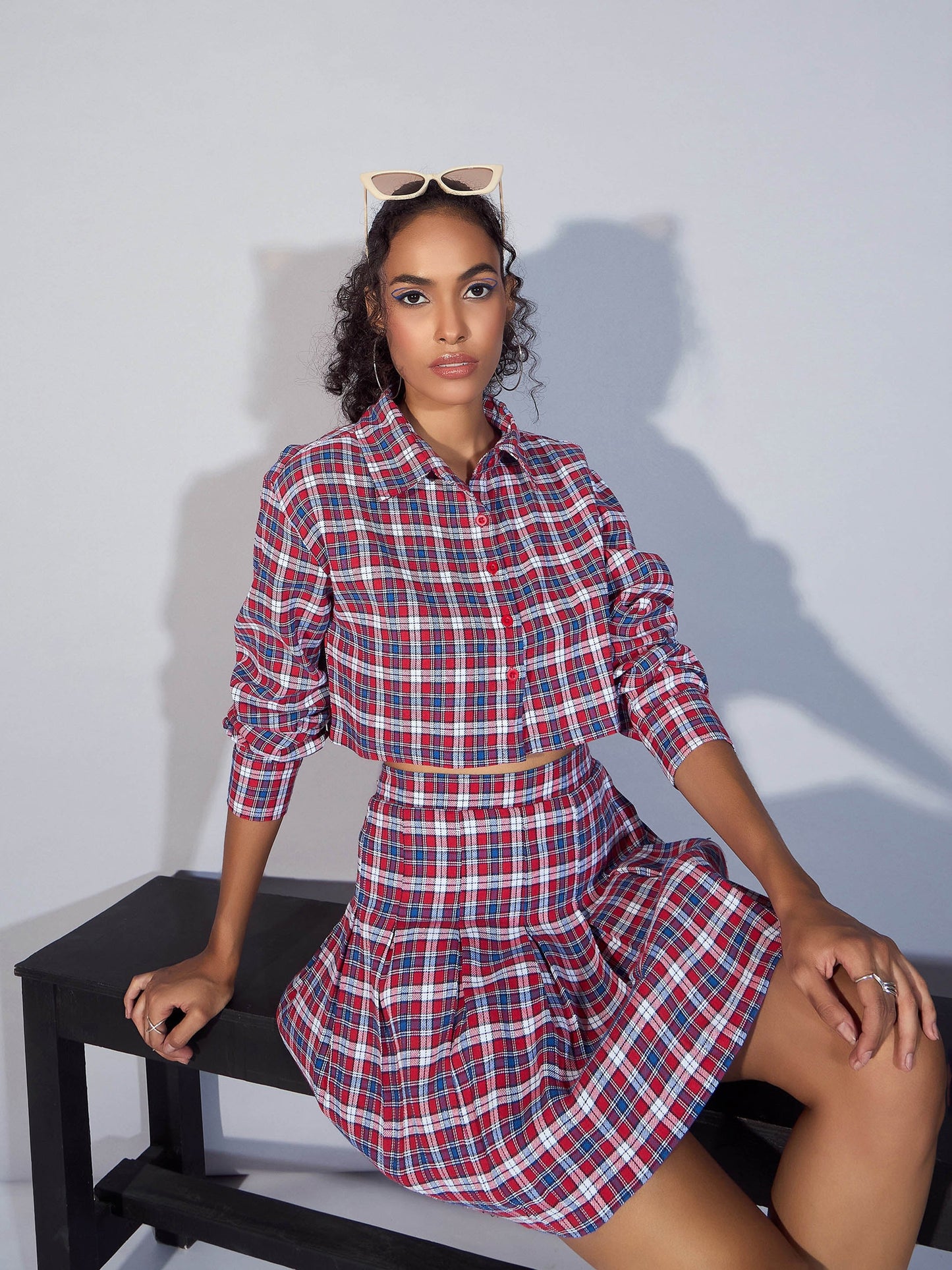 Women's Red Strong Co-Ord Set