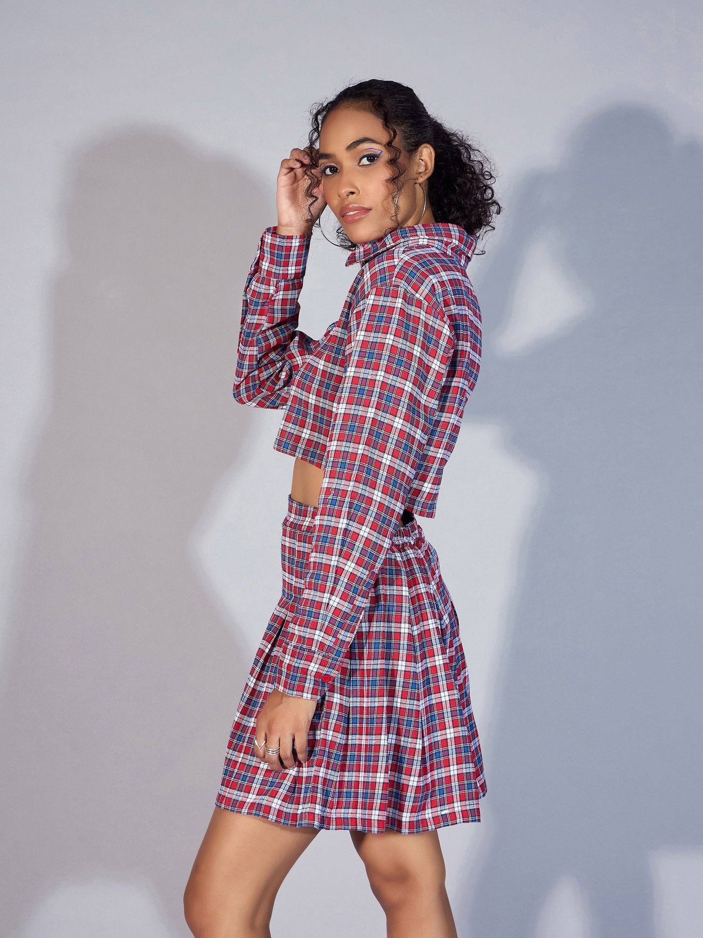 Women's Red Strong Co-Ord Set