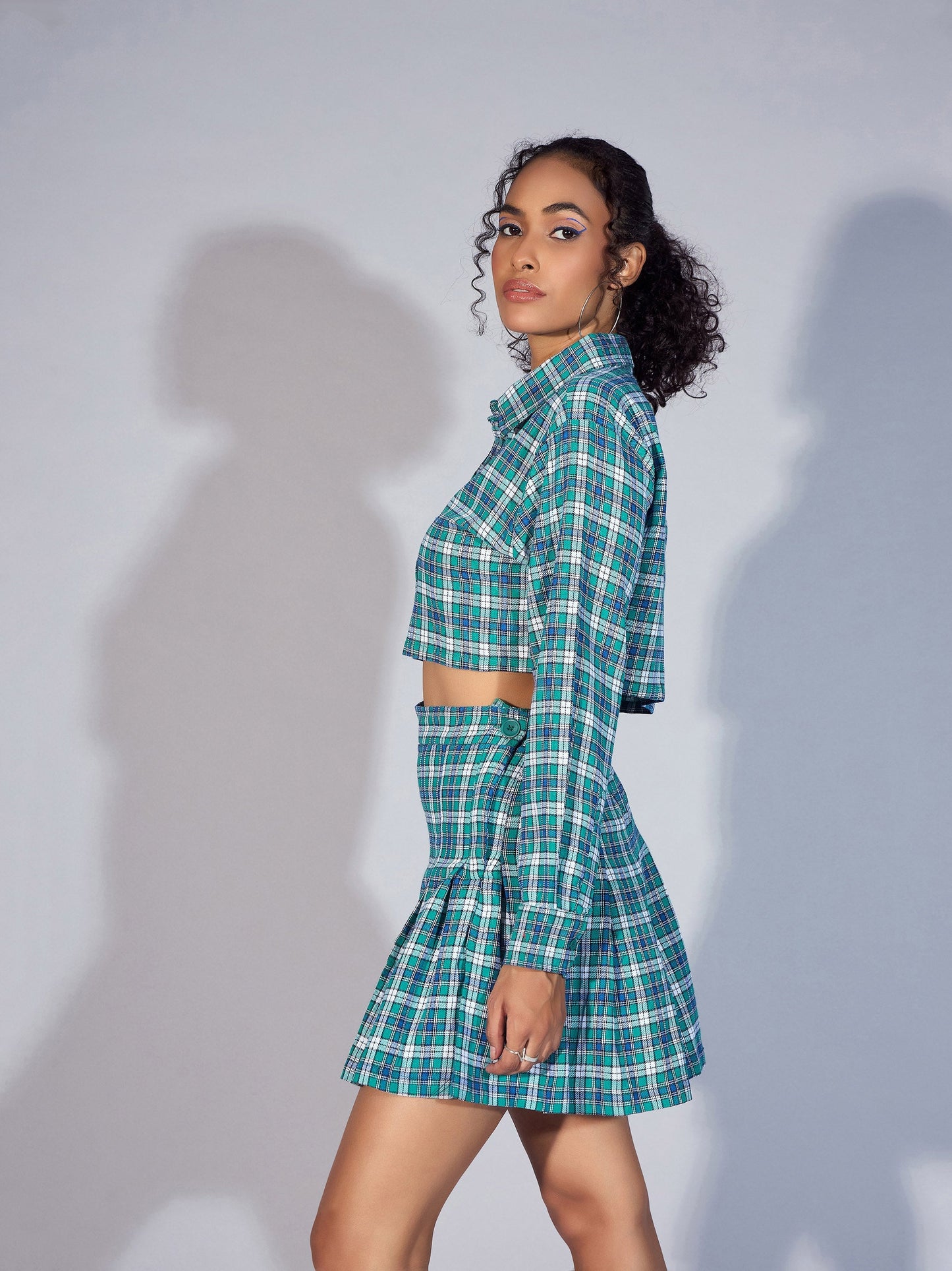 Women's Green Strong Co-Ord Set