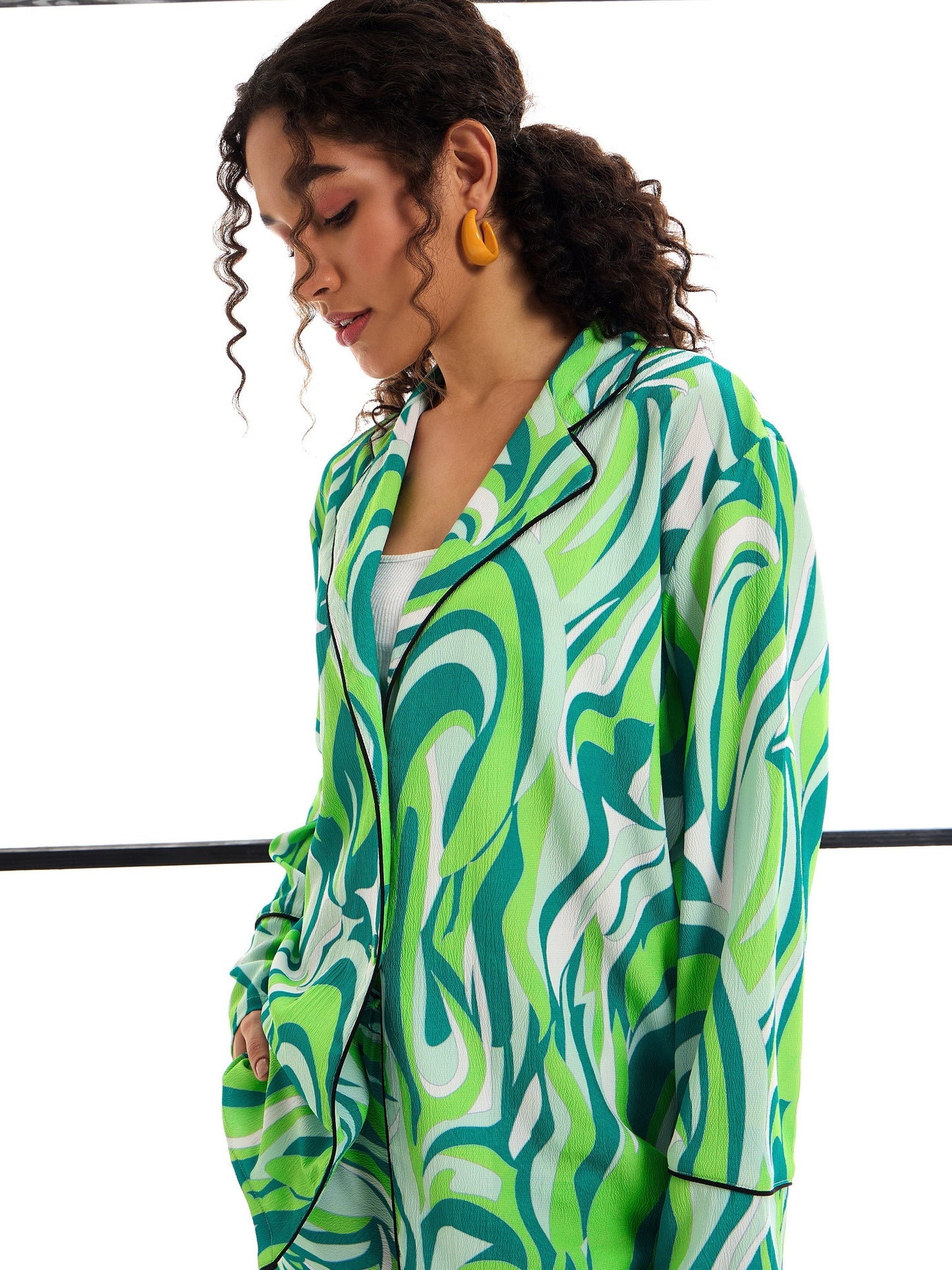 Women's Green Strong Co-Ord Set
