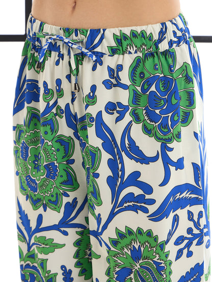 Women's Green Floral Co-Ord Set