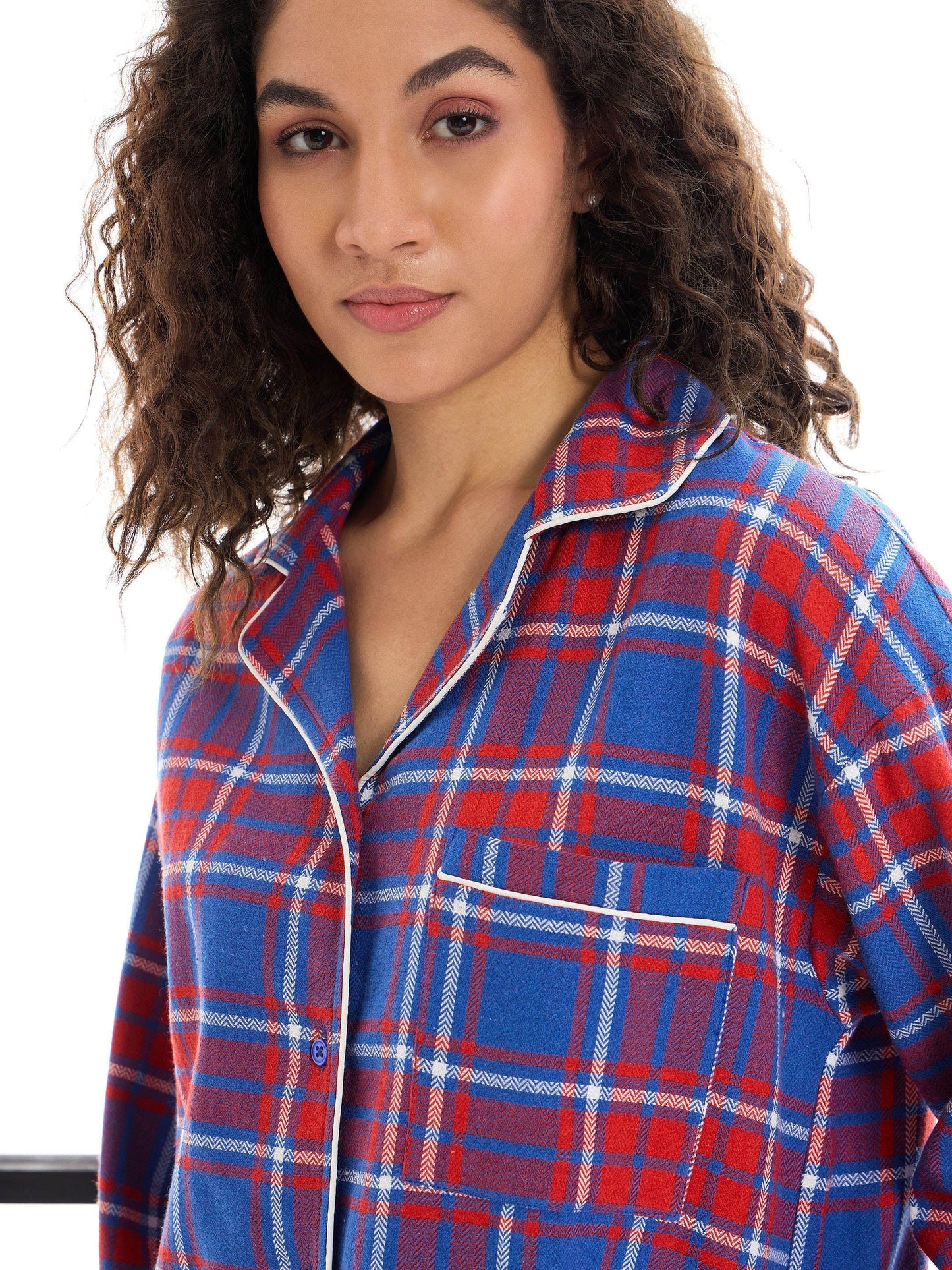 Women's Red Strong Night Suit