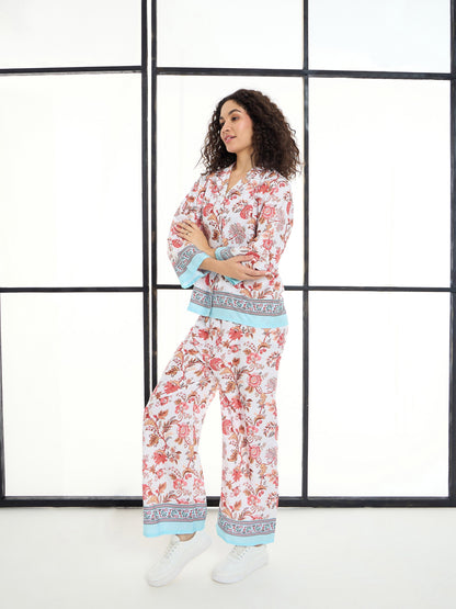 Women's White Strong Co-Ord Set