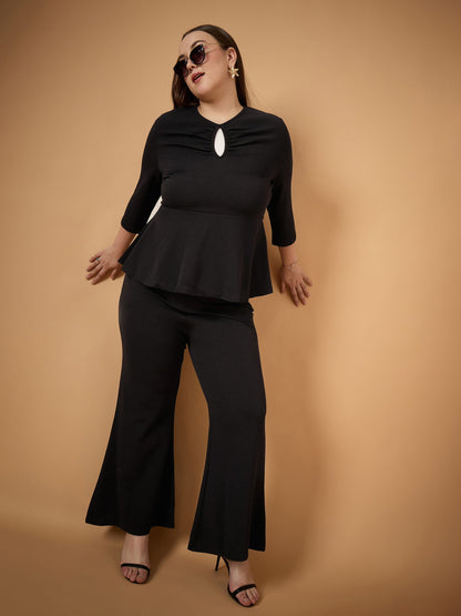 Women's Black Strong Co-Ord Set