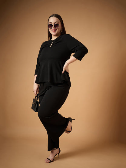 Women's Black Strong Co-Ord Set