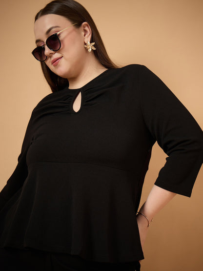 Women's Black Strong Co-Ord Set