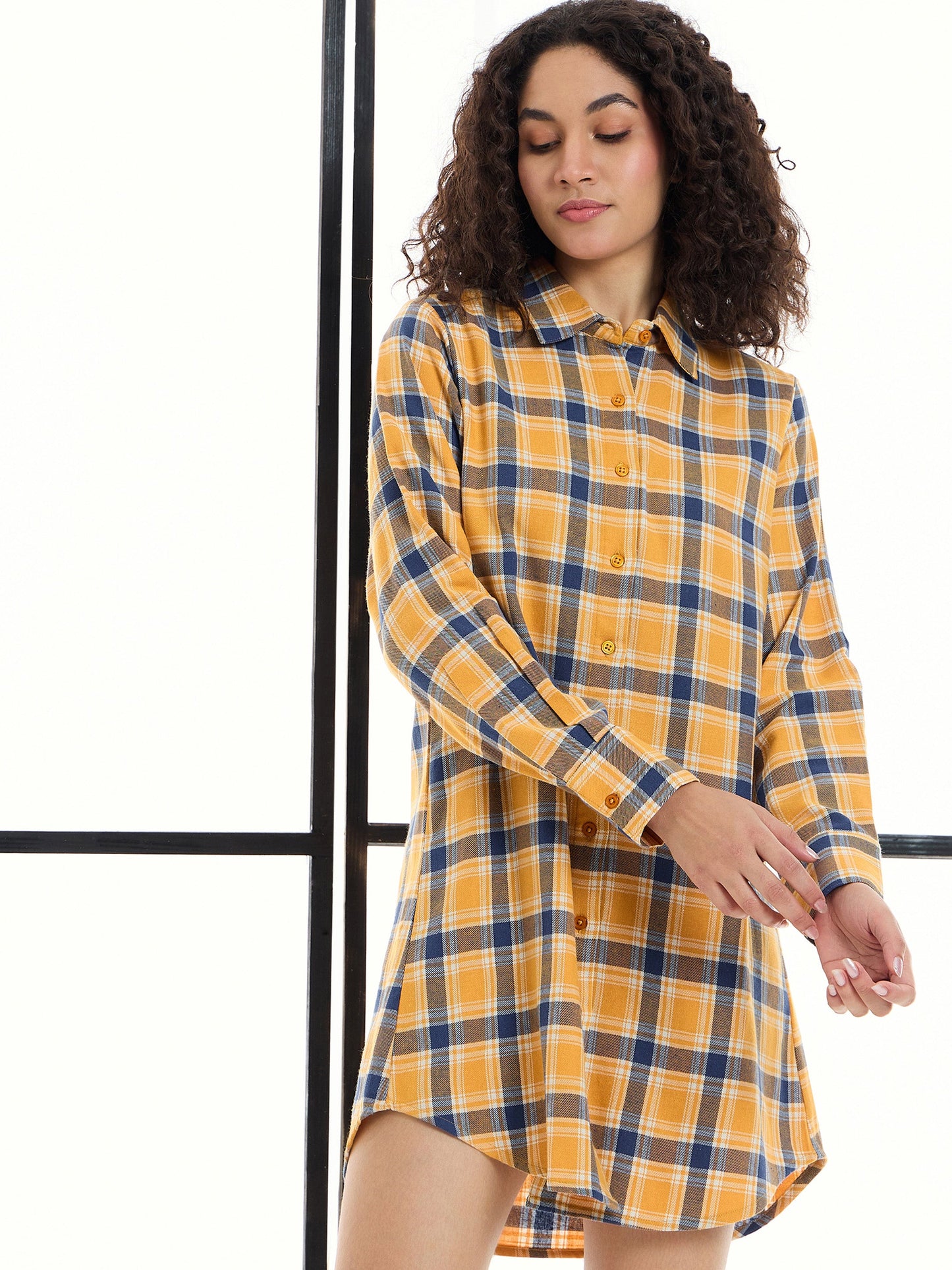 Women's Yellow Strong Dress