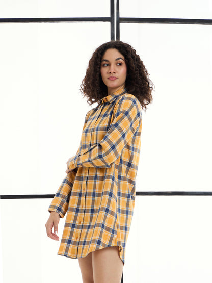 Women's Yellow Strong Dress