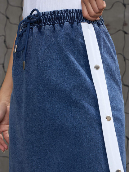 Women's Blue Blast Contrast Tape Maxi Ski