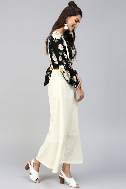 Women's Off-White Dungaree Maxi Skirt