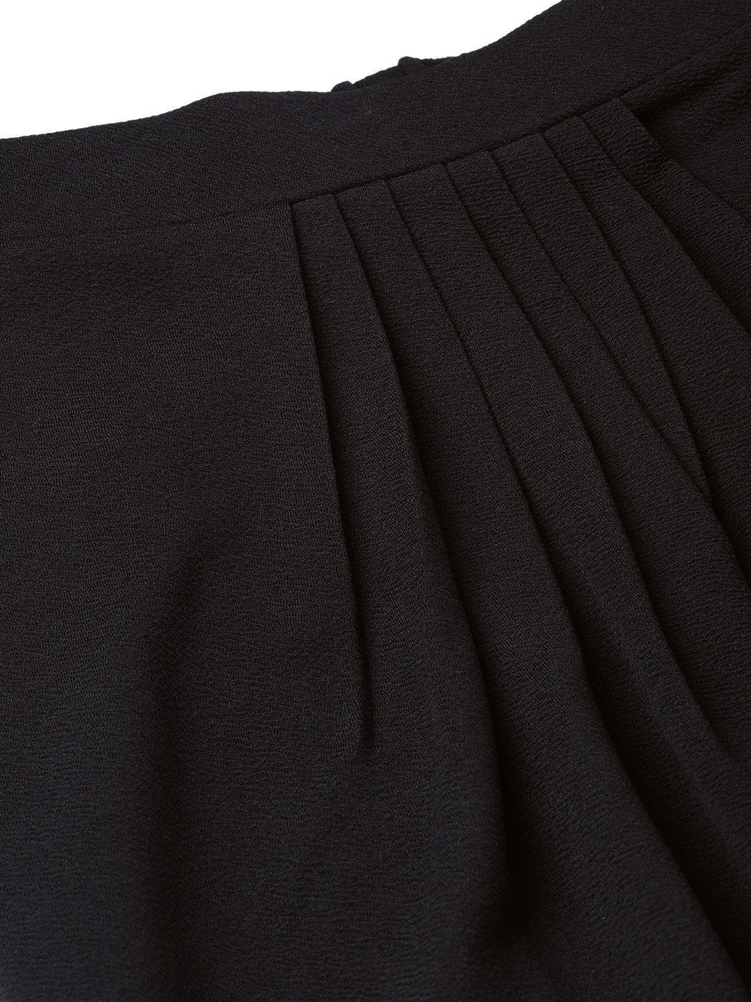 Women's Black Tulip Skirt