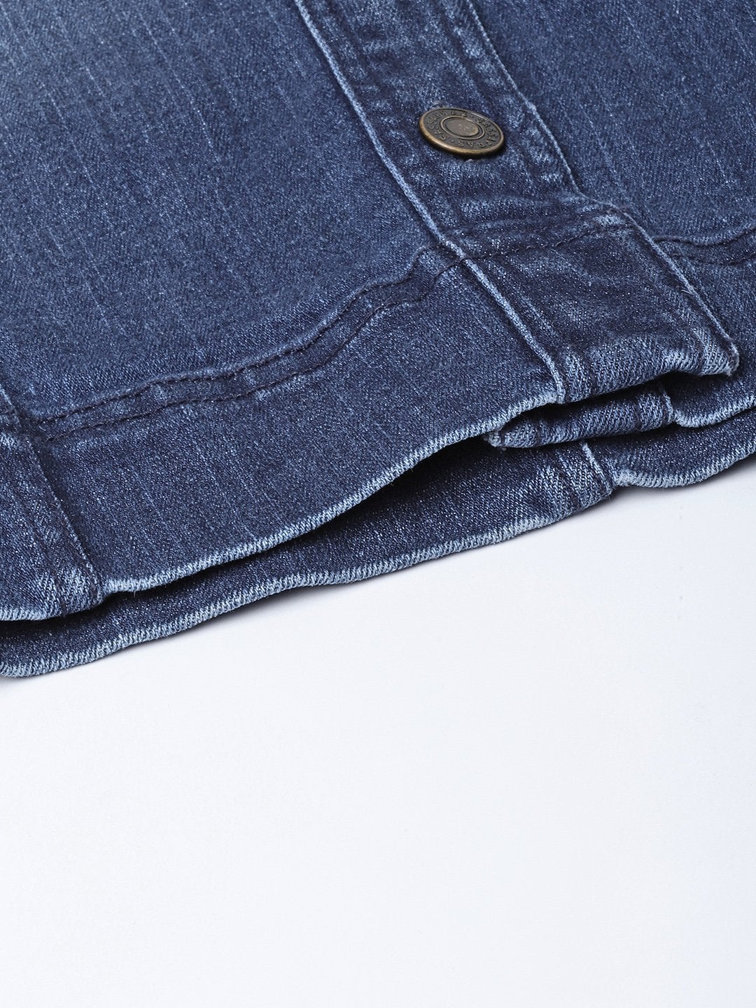 Women's Denim Blue Washed Short Skirt