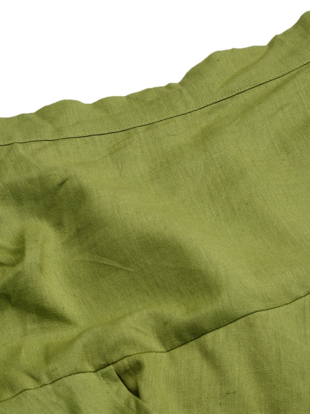 Women's Mint Green Layered Midi Skirt