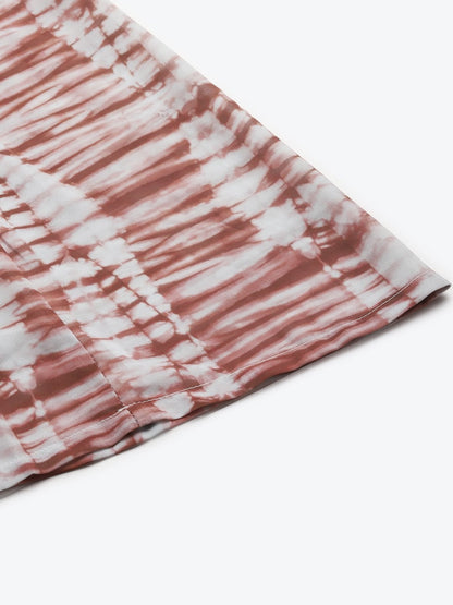 Women's Rust Tie & Dye Maxi Skirt
