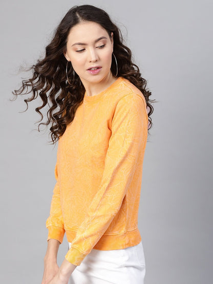 Women's Yellow Stone Washed Sweatshirt