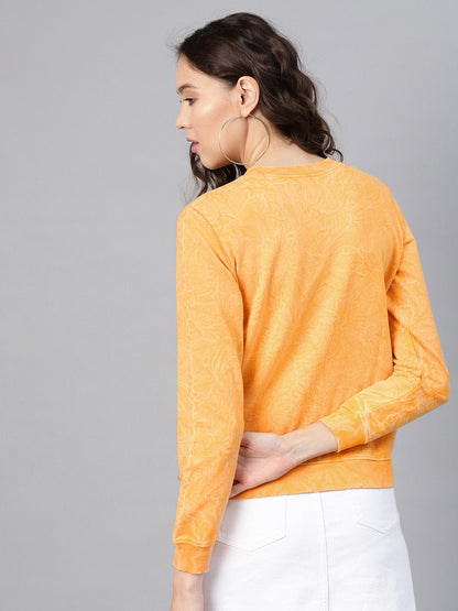 Women's Yellow Stone Washed Sweatshirt