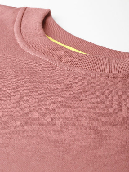 Women's Dusty Pink One Cold Shoulder Sweatshirt