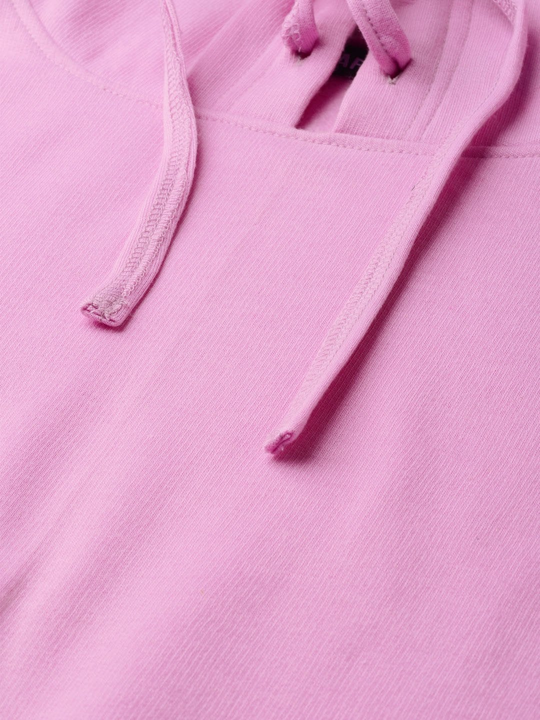 Women's Lavender Floral Patch Crop Hoodie