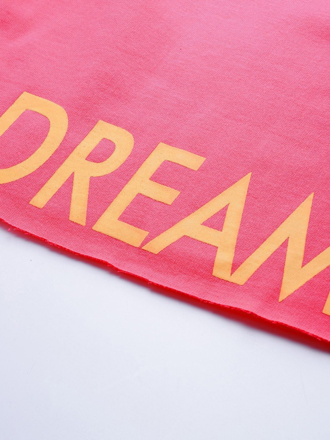 Women's Fuchsia Dreamer Print Sweatshirt