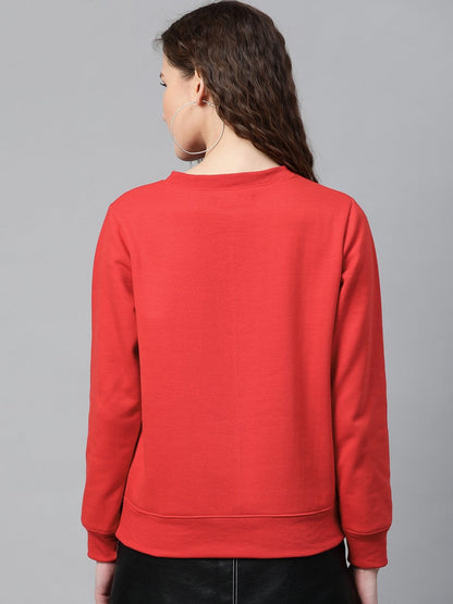 Women's Red Christmas Tree Sweatshirt