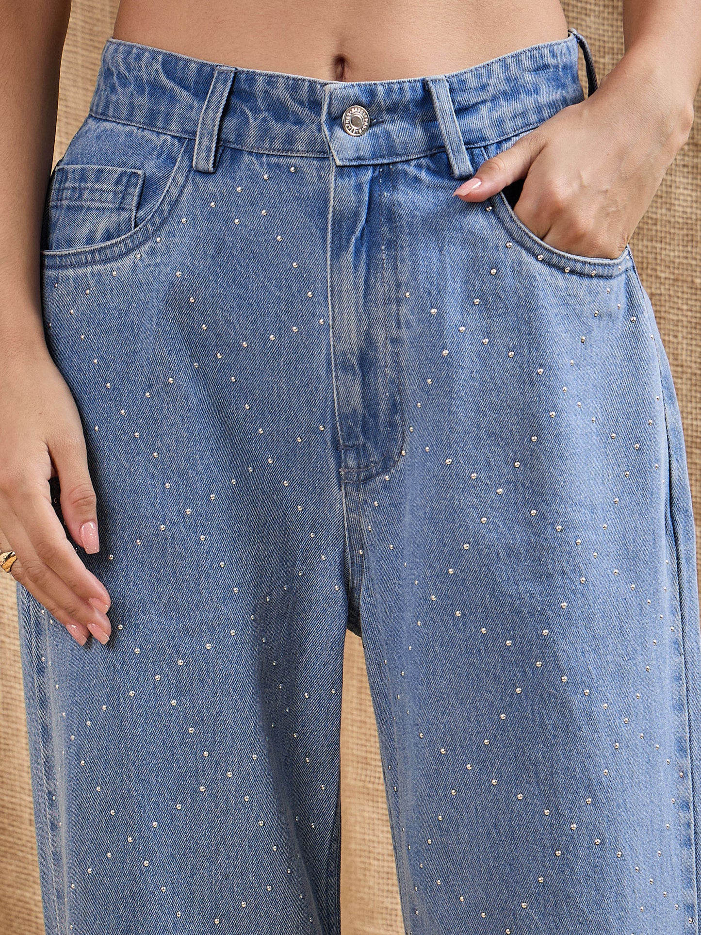 Women's Blue Wash Co-Ord Set