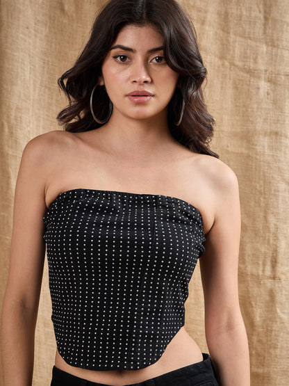 Women's Black Wash Co-Ord Set