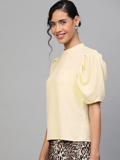 Women's Lemon Back Keyhole Top